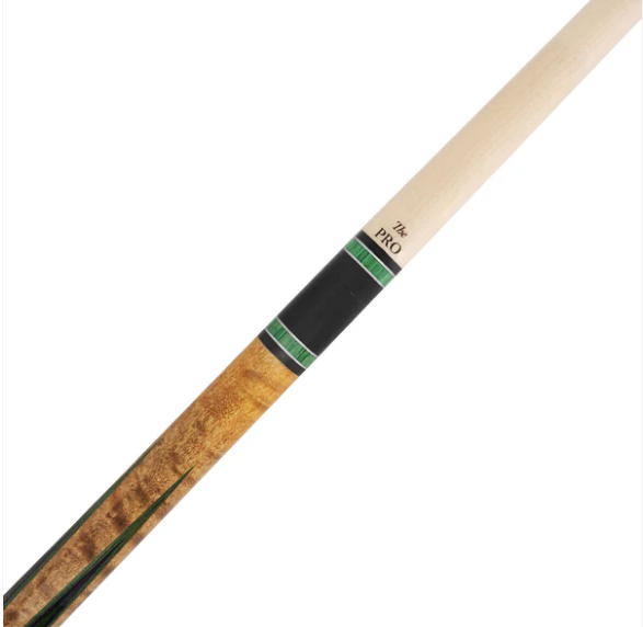 Meucci Crusher Black Pool Cue 19oz w/ 12.5mm Pro Shaft! Free Hard Case!