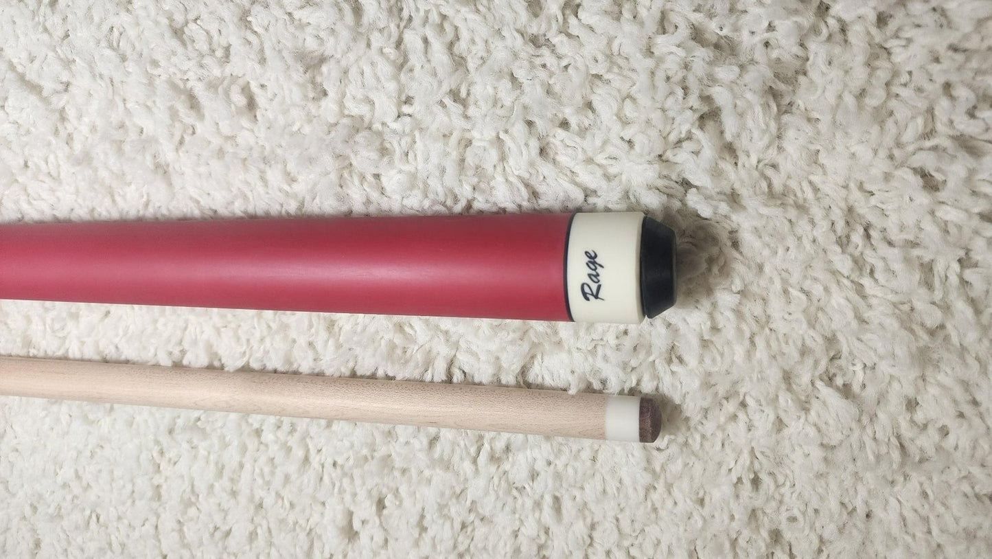 New Rage - RGJBHH-R - Heavy Hitter RED Break/Jump 25oz cue - 14mm Shaft