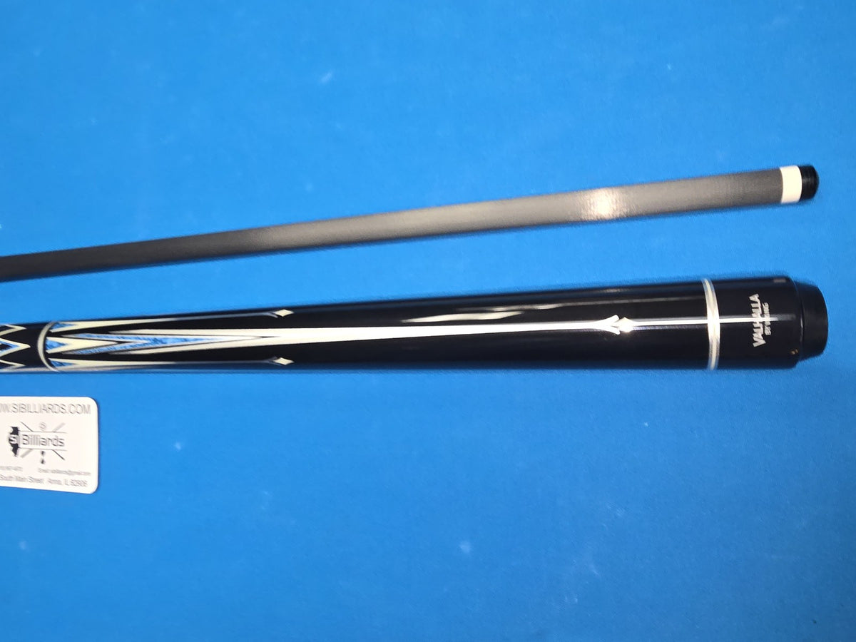 Valhalla VC02 Pool Cue 12.5mm Carbon Fiber Low Deflection Shaft, Wrapless