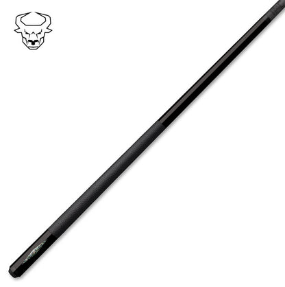 Bull Carbon BCD1BK Pool Cue with Carbon Fiber Shaft, Galaxy Abalone Inlay
