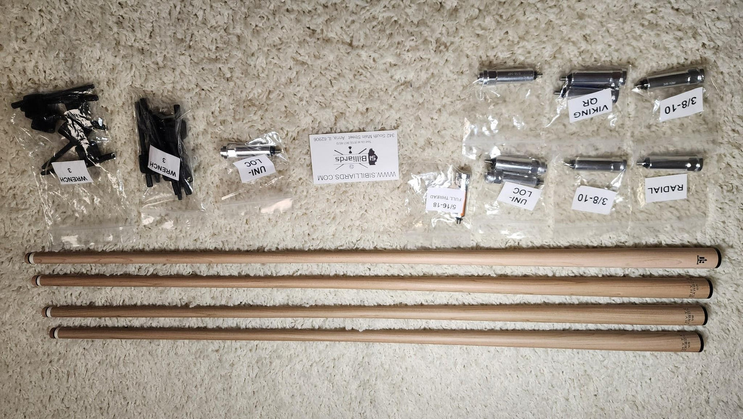 Whyte Carbon Wood Grain Play Shaft – Pick Size & Joint | LD Carbon Fiber Shaft