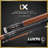 Lucasi LUX70 Limited Edition Pool Cue 19oz 11.75mm Slim Shaft Rosewood