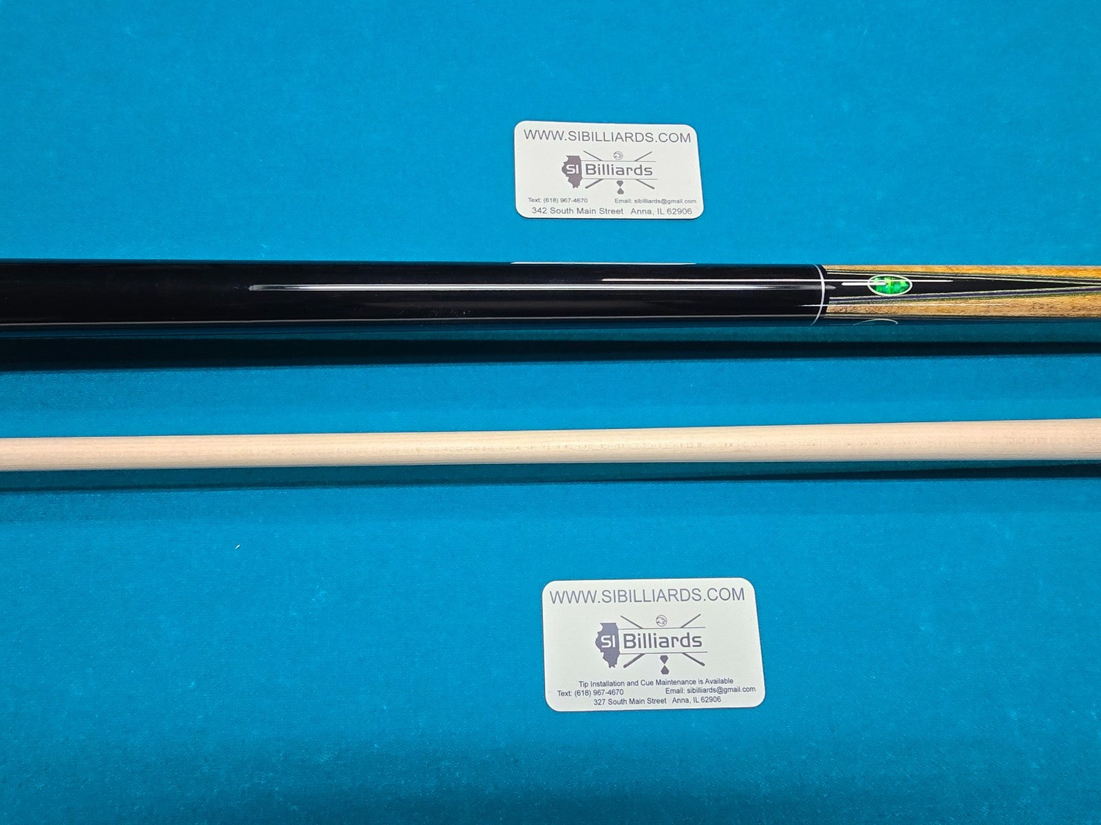 Meucci ANW‑3 All Natural Wood 3 Pool Cue, Pro Shaft, Bocote Handle - Free Case!