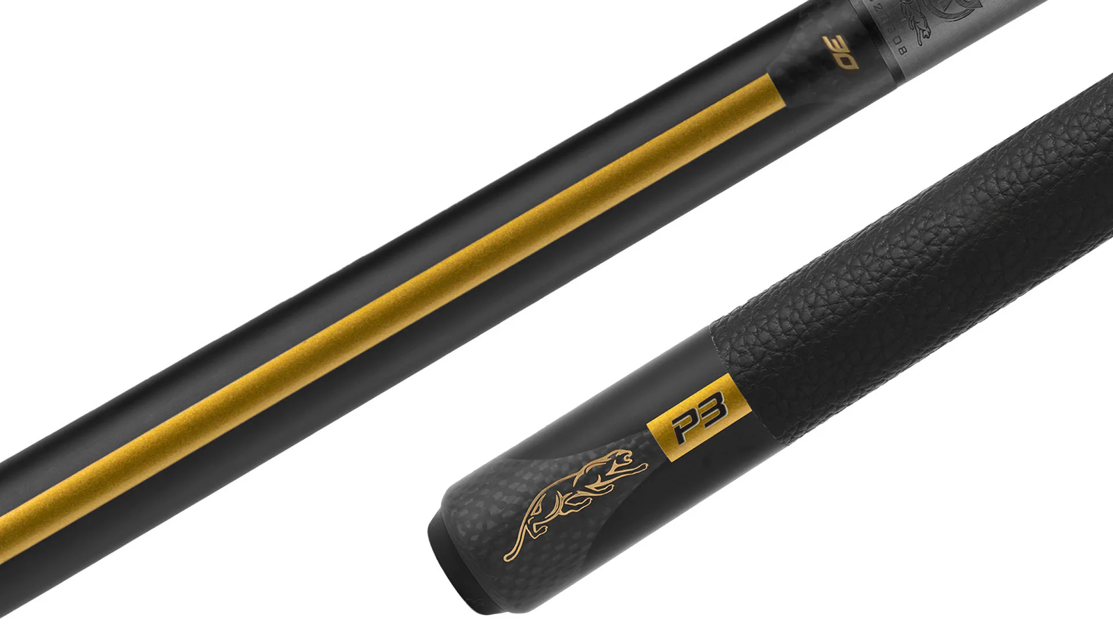 Predator 30th Anniversary Limited Edition P3 Racer Gold Pool Cue - Leather Luxe