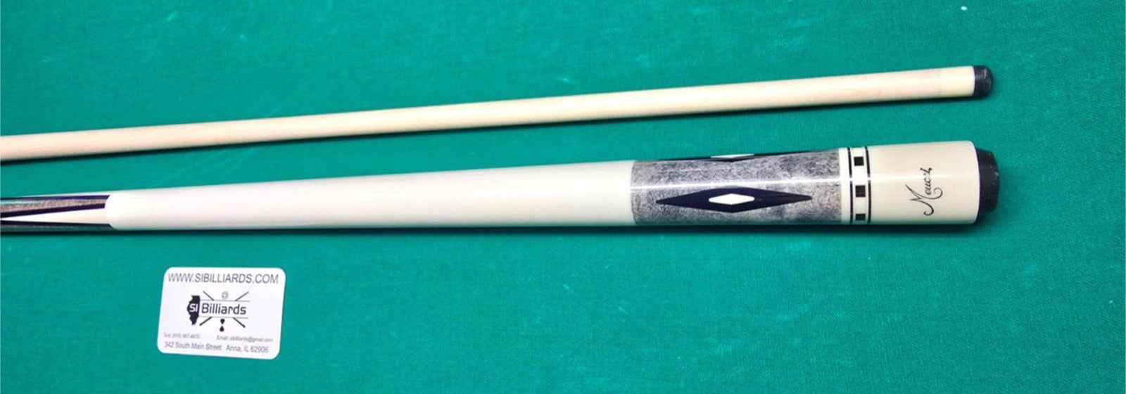 Meucci Economy Cure 7 Purple Pool Cue 19oz w/ 12.5mm Pro Shaft! Free Hard Case!