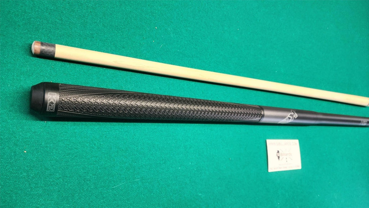 K2 5 in 1 Break/Jump Cue - Gun Metal - 13.5mm Phenolic Tip - Fast Shipping!