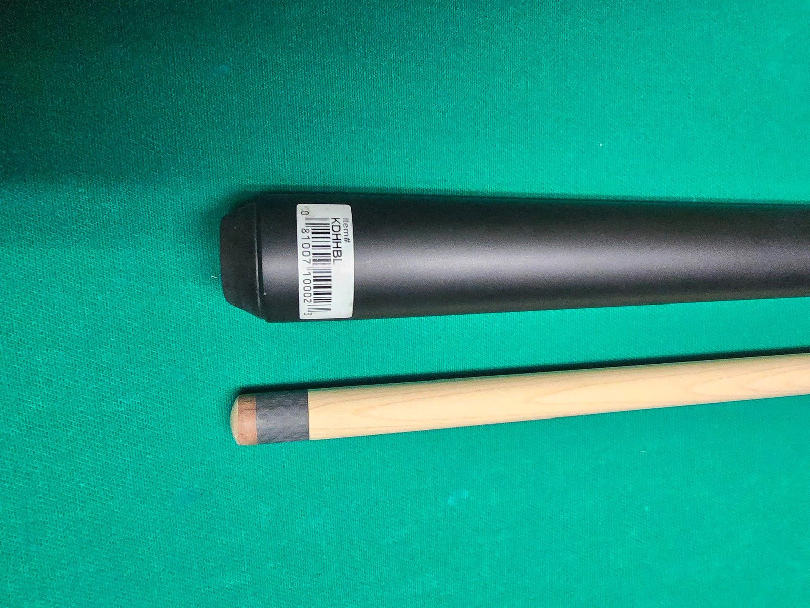 Koda KDHHWH Heavy Hitter Break/Jump Cue - Black/Blue 13.5mm Shaft Phenolic Tip
