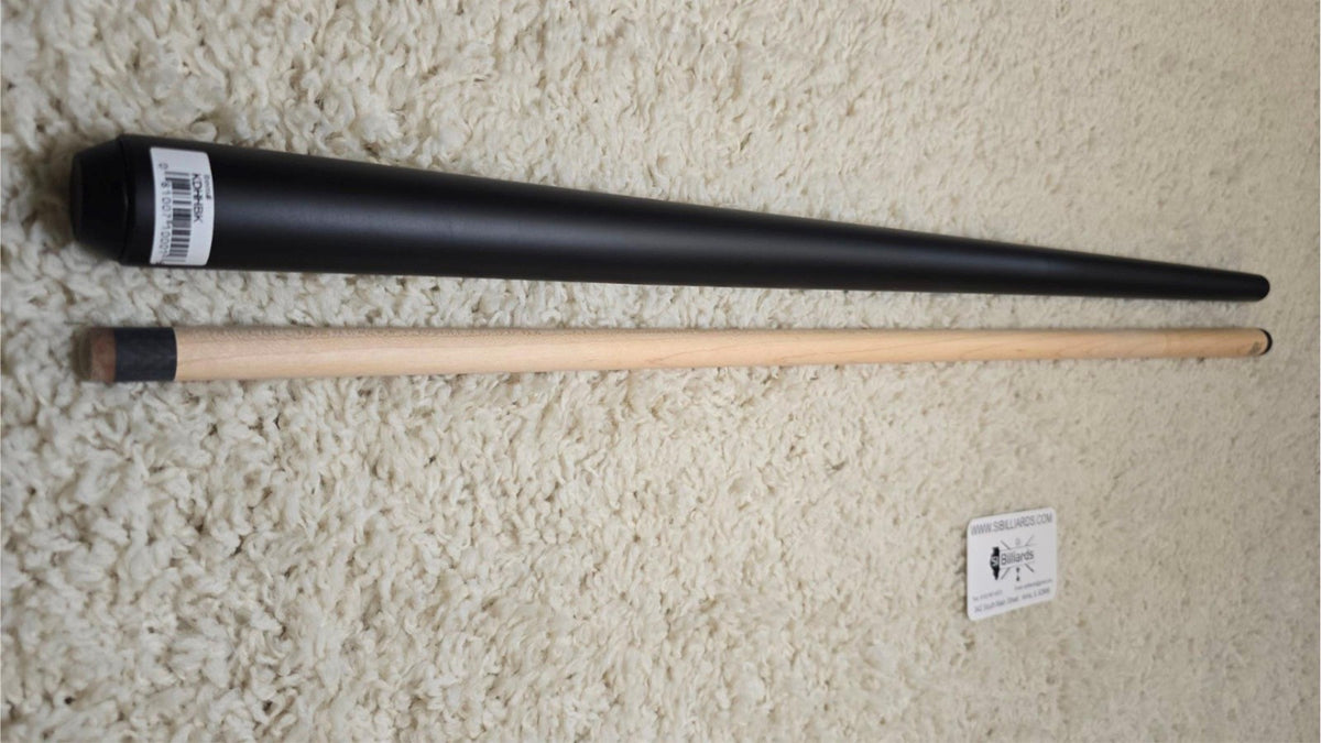 Koda Sports KDHHBK Heavy Hitter Break/Jump Cue - Black 13.5mm Shaft Phenolic Tip