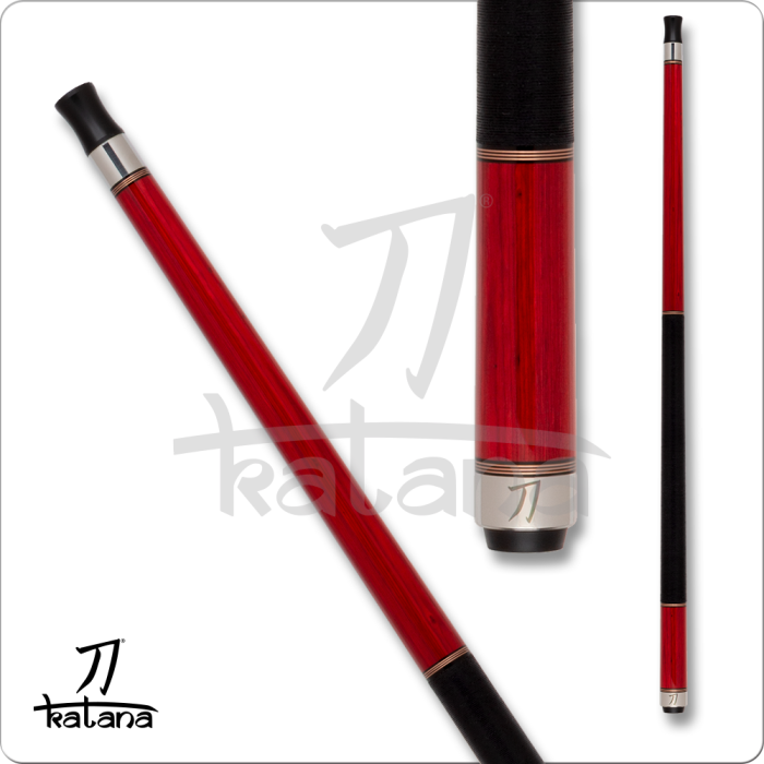 Katana Dragon - KAT2504 - 12.5 mm Carbon Fiber Shaft - Red Cue JPs Included