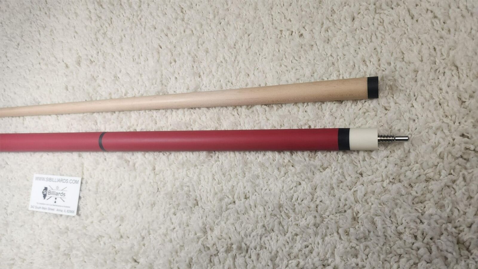 New Rage - RGJBHH-R - Heavy Hitter RED Break/Jump 25oz cue - 14mm Shaft