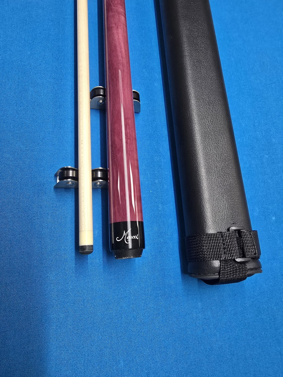 Meucci Sneaky Pete Cue - Purple Heart - 12.5mm Pro Shaft - Free 1X1 Hard Case!