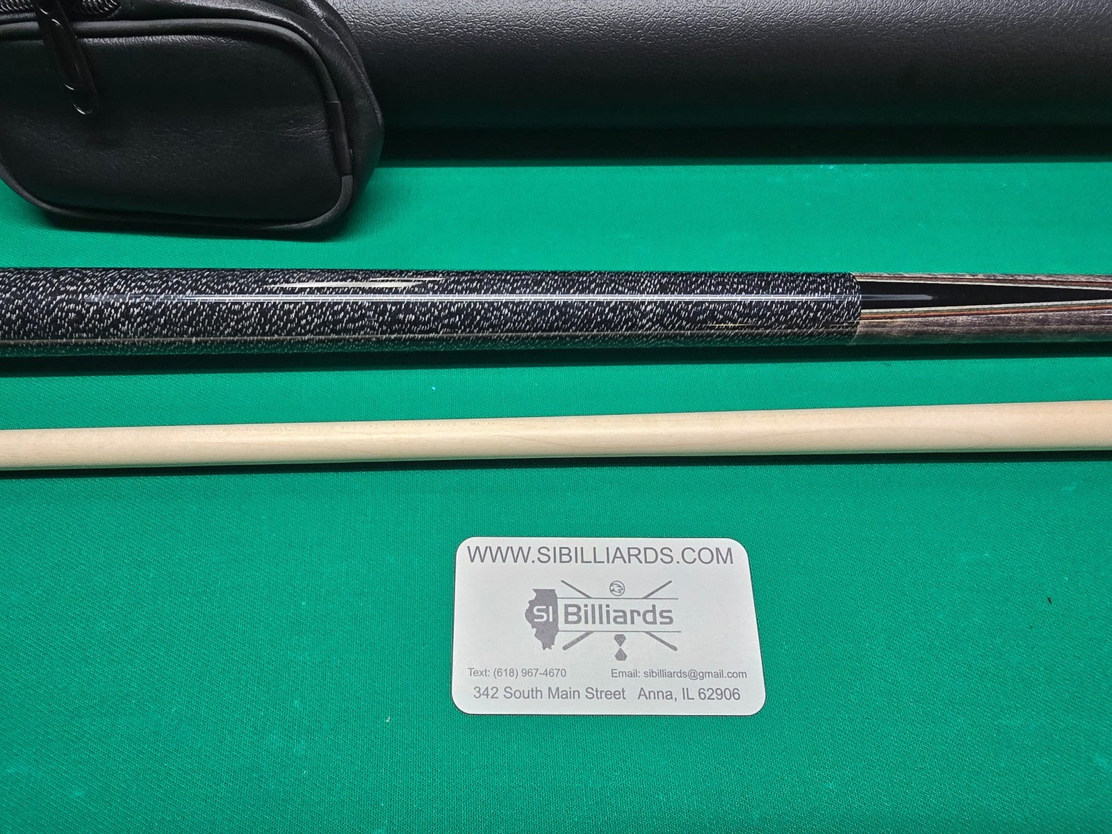 Meucci Econo 1 Pool Cue 19oz w/ 12.5mm Pro Shaft! Free Hard Case!