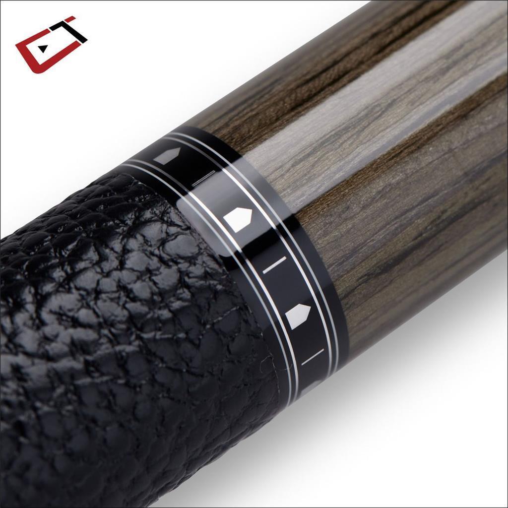 Cuetec Cynergy Truewood Walnut II Pool Cue w/ 12.5mm Carbon Shaft Leather Wrap