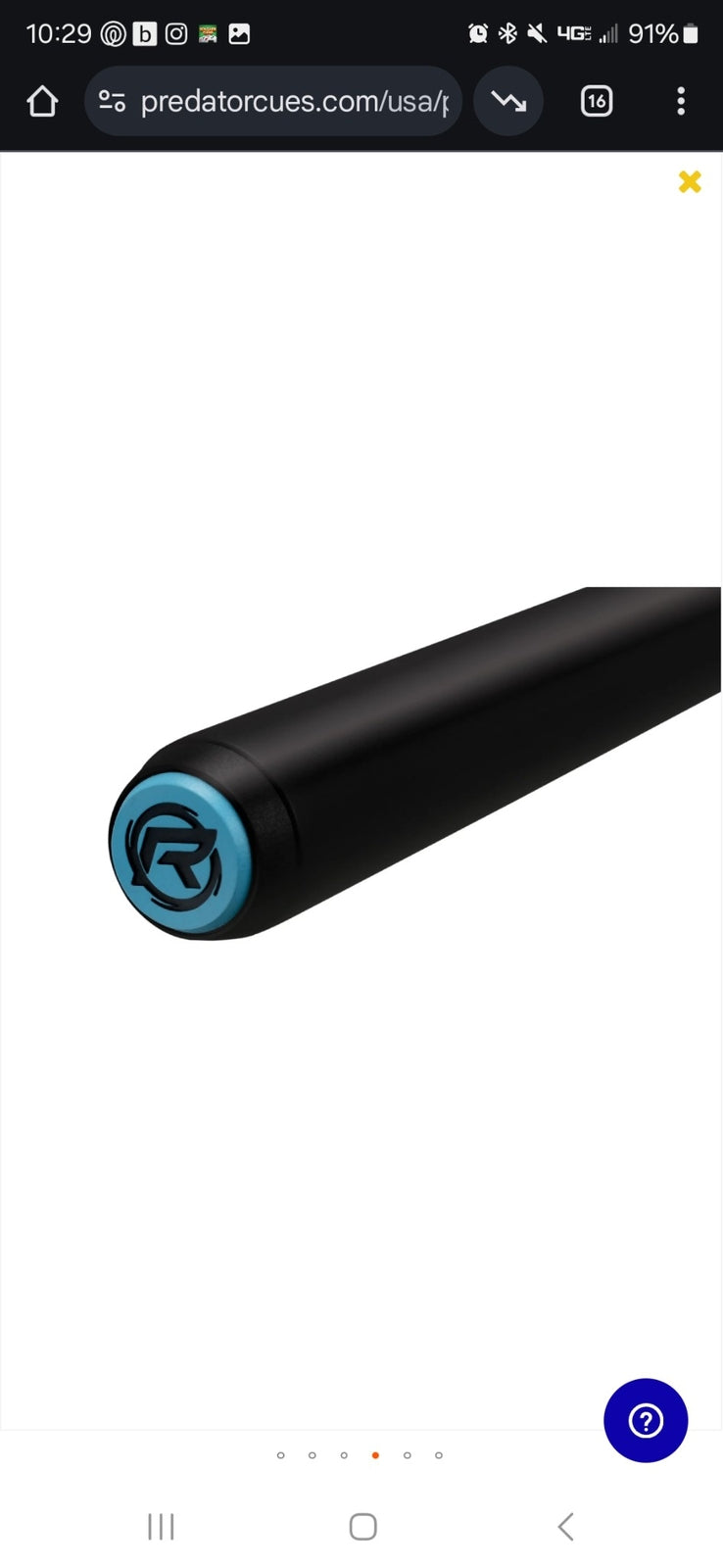 New Predator Air Rush Jump Cue - No Wrap
