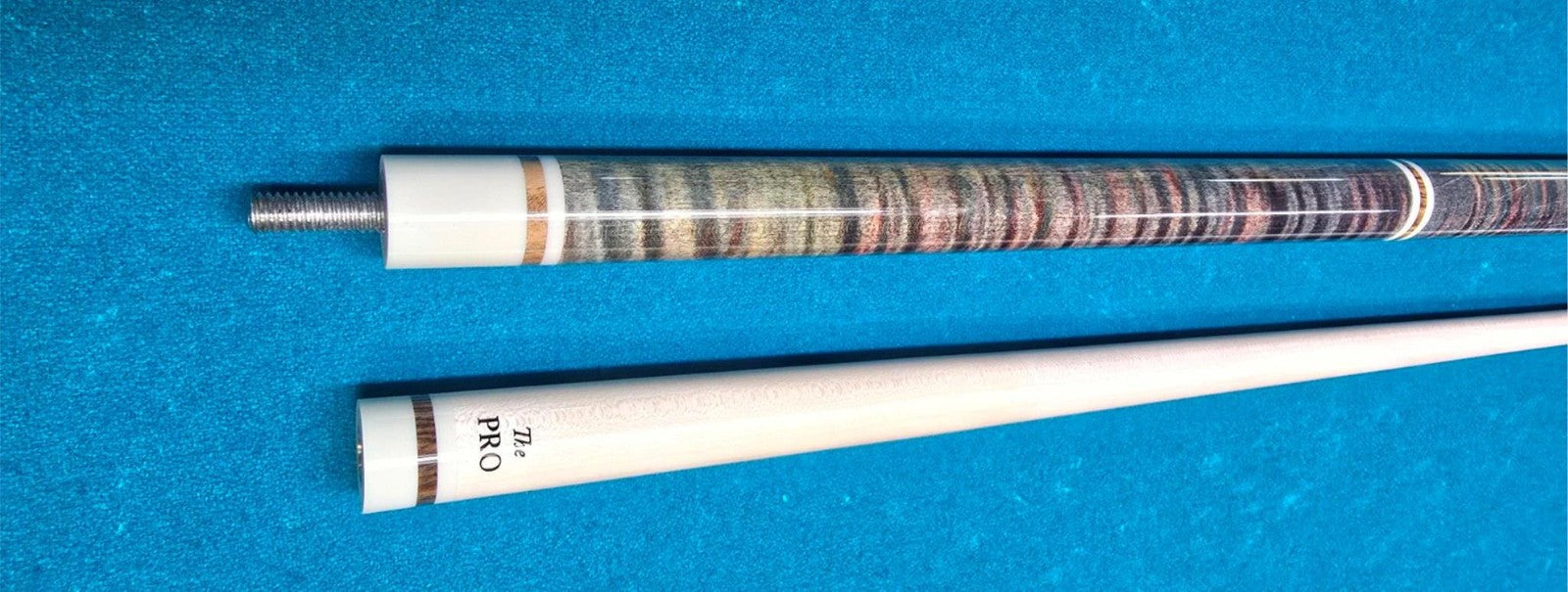 Meucci ANW-1 Rainbow Stained Pool Cue w/ Pro Shaft & Free Hard Case! White!8