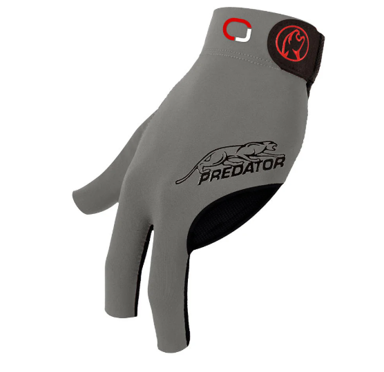 Predator Second Skin Jasmin Ouschan Sig Billiard Glove - Grey - Left Hand S/M M9