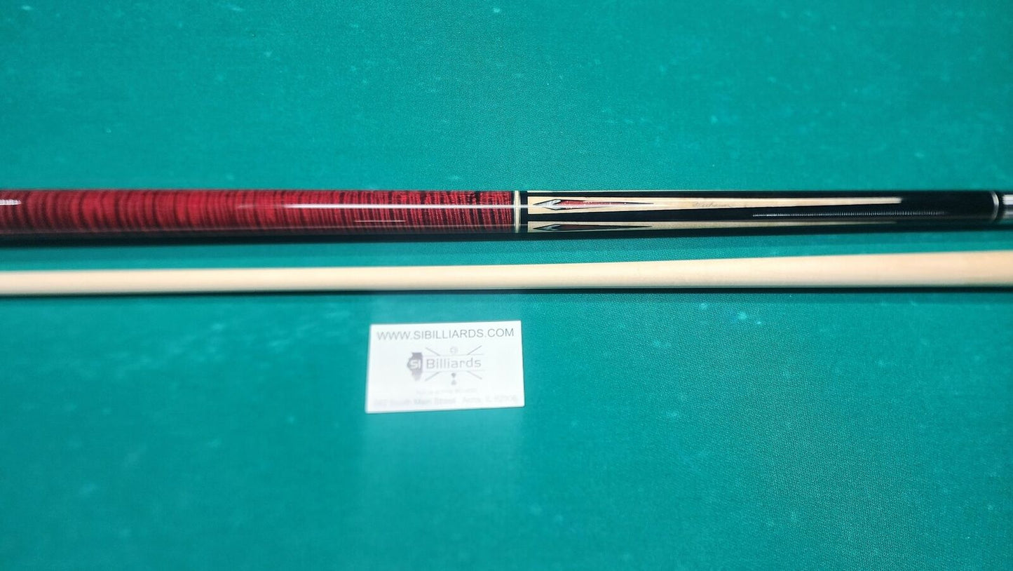 IN STOCK, Pechauer P11-N Pro Series Red Pool Cue, w/ 12.5mm Shaft! In stock!