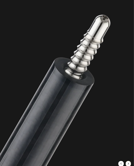 Poison VX Break Cue with Venom Carbon Fiber Shaft - Black/Gray 13mm