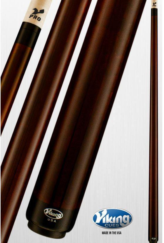 Viking B2005 Wrapless Pool Cue w/ 13 mm V PRO Shaft (Coffee) - Free Shipping