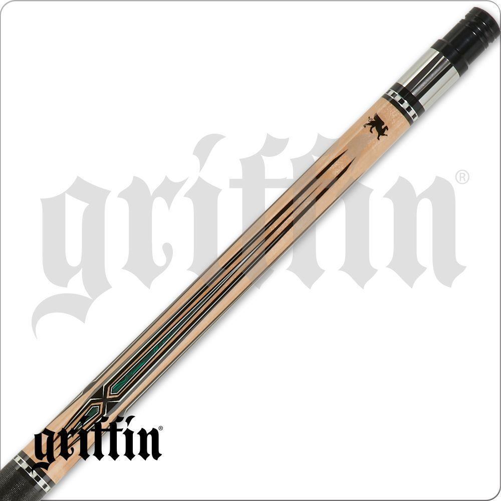 Griffin GR52 Pool Cue w/ Joint Protectors & FREE Shipping 18oz 