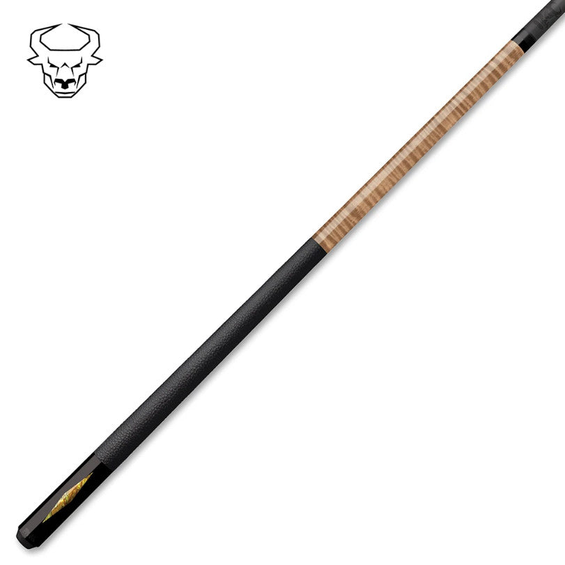 Bull Carbon BCD2GD Pool Cue Golden Topaz Abalone Carbon Fiber Shaft