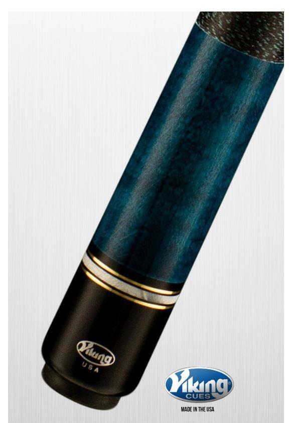 Viking B2610 Linen Wrap Pool Cue w/ 13 mm Vikore Shaft (Teal) - Free Shipping