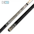 K2 POOL CUE KL192 Matte Gray, White/Abalone Floating Points, Black Embossed