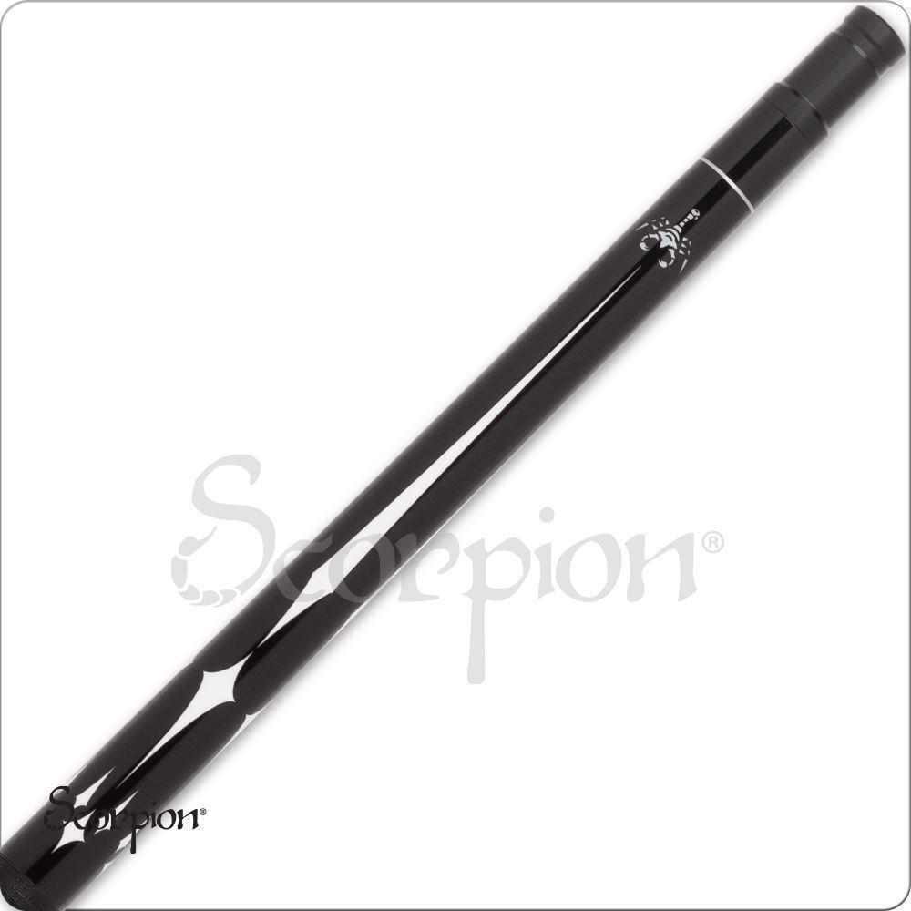 Scorpion SW11 Pool Cue White on Black 19oz Free Shipping!