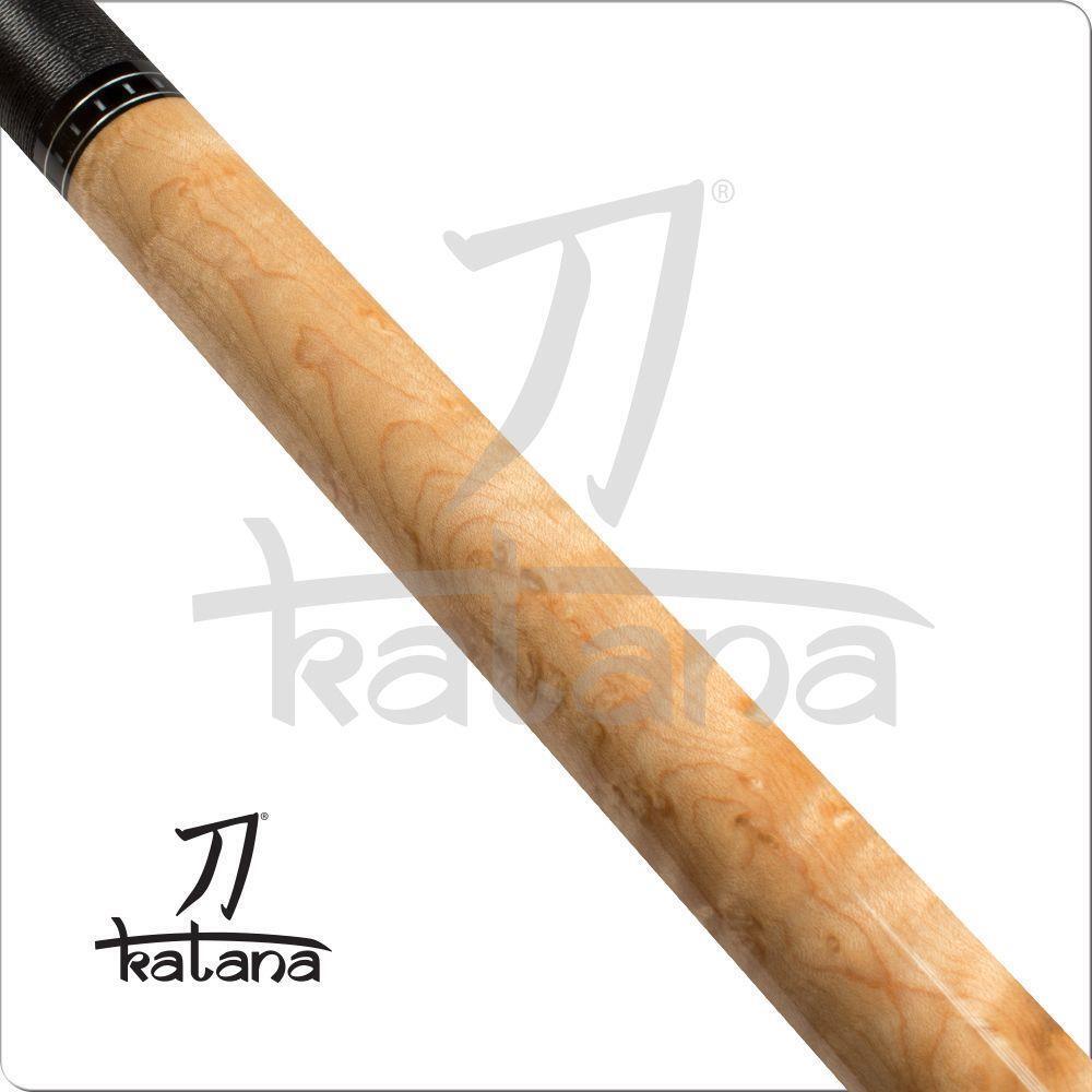 Katana KAT10 Birdseye Maple Cue Pool Cue w/ Joint Protectors & FREE Shipping 