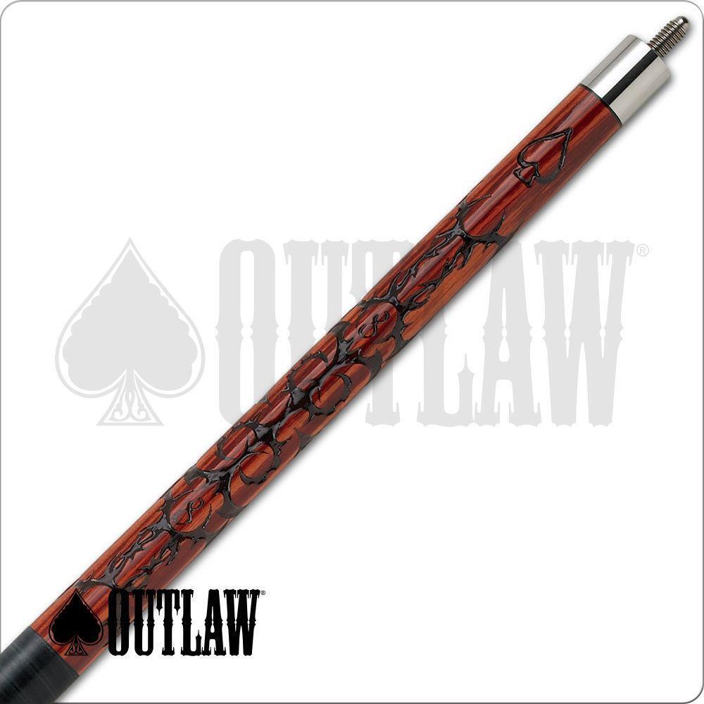 Outlaw OL22 Pool Cue Design Branded by hand 19oz Free Shipping!