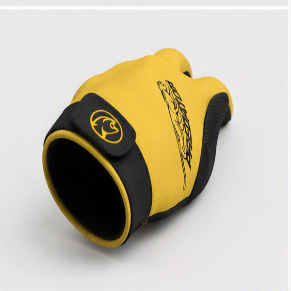 Predator Second Skin Billiard Glove Yellow Black Left Hand Size S/M