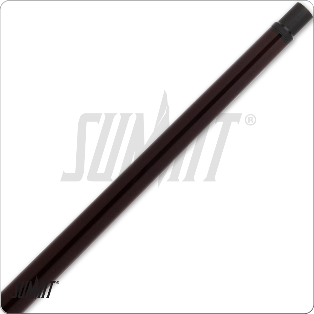 Summit SUML19 Pool Cue Full Carbon Fiber Red 12.4mm Uni‑Loc No Wrap 19oz