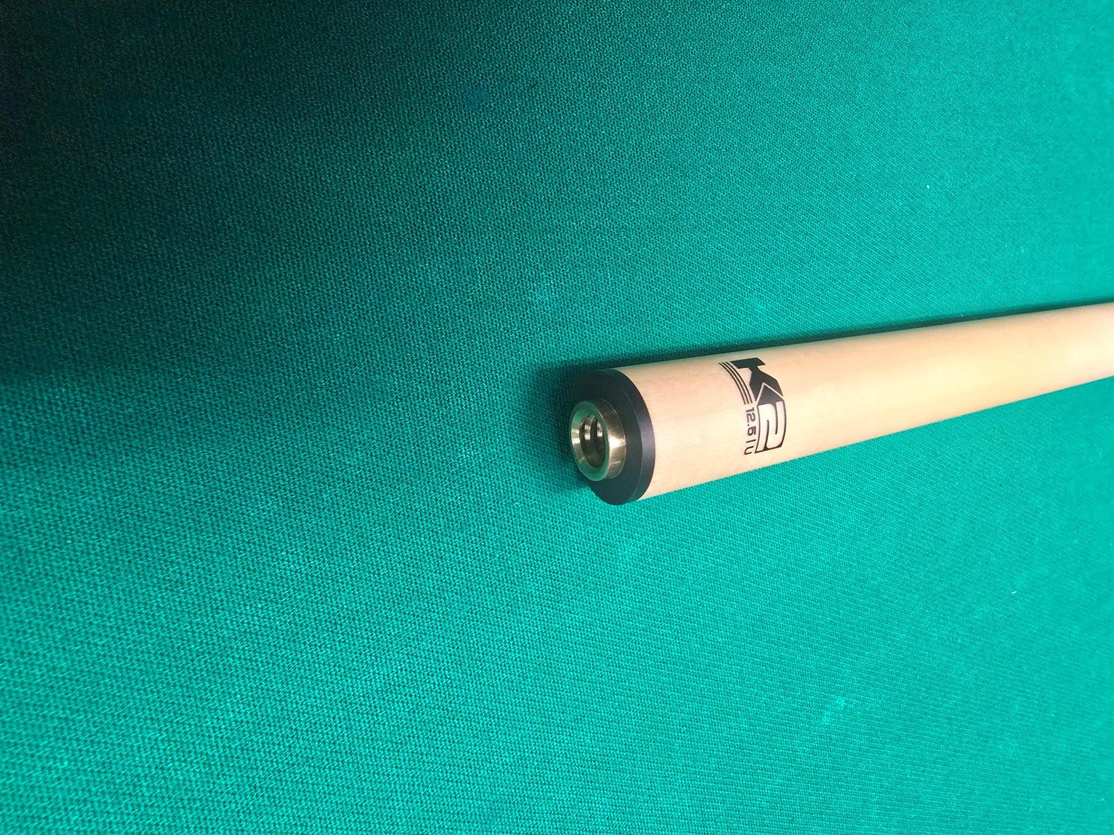 K2 Pool Cue Shaft Low Deflection 12.5 MM Tiger Everest Tip! Uniloc Joint