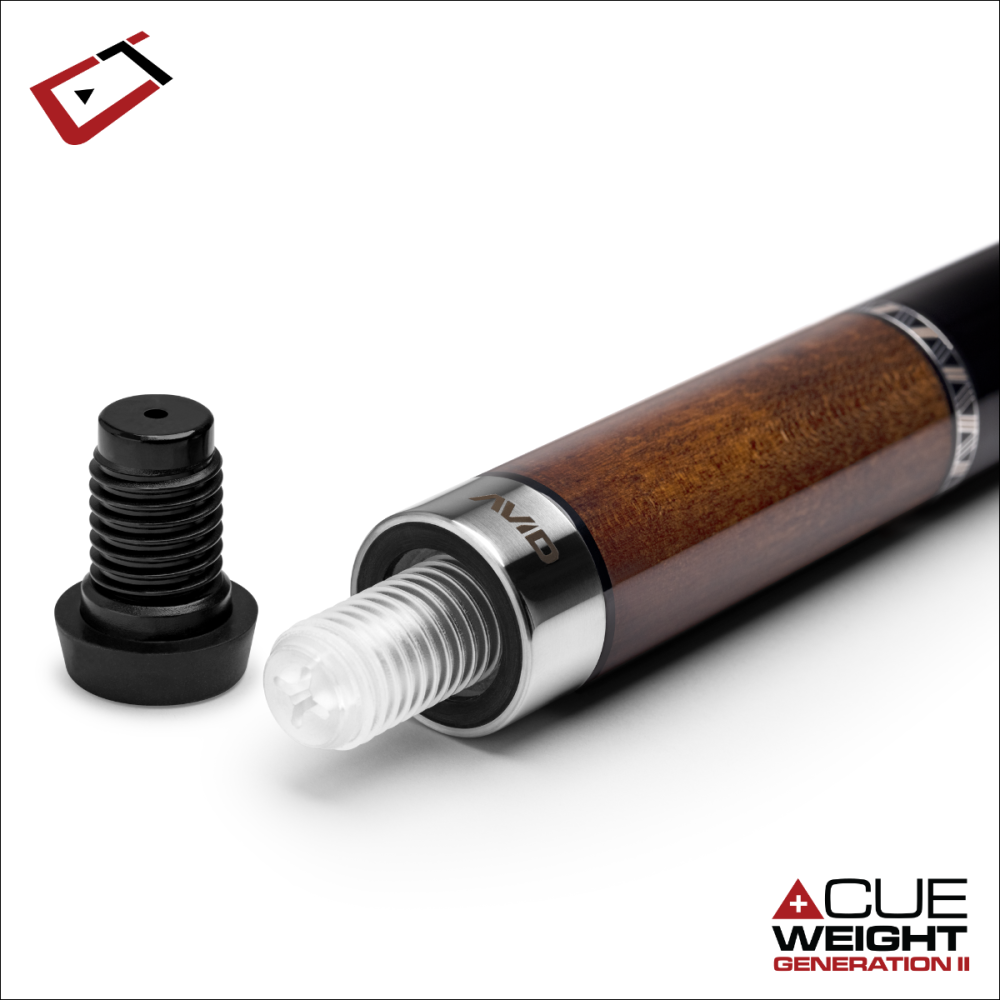 Cuetec AVID Surge Break Cue Brown Stain Pool Billiard Cue Stick 19oz