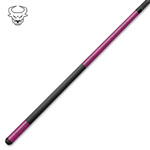 Bull Carbon BCC3 Pool Cue – Pink Curly Maple - Carbon Fiber Shaft – Uni‑Loc