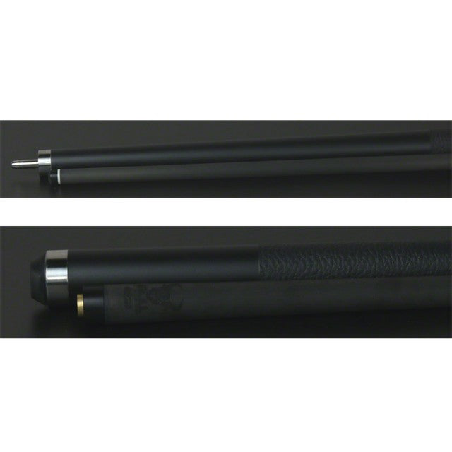 Bull Carbon LD11 Onyx Matte Cue | Leather Wrap | Carbon Fiber Shaft Pool Cue