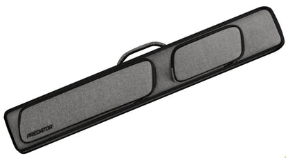 Predator Metro 3x5 Pool Cue Case Grey Nylon Hard Case Padded Strap Case