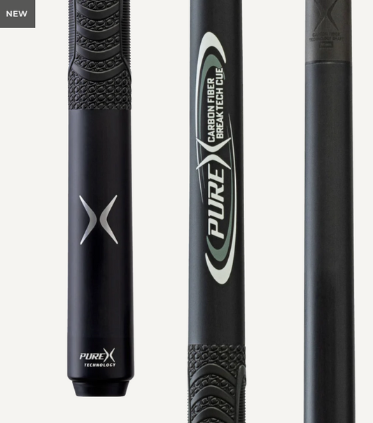 Pure X Carbon Fiber Break Cue With Sport Wrap! Free Shipping!