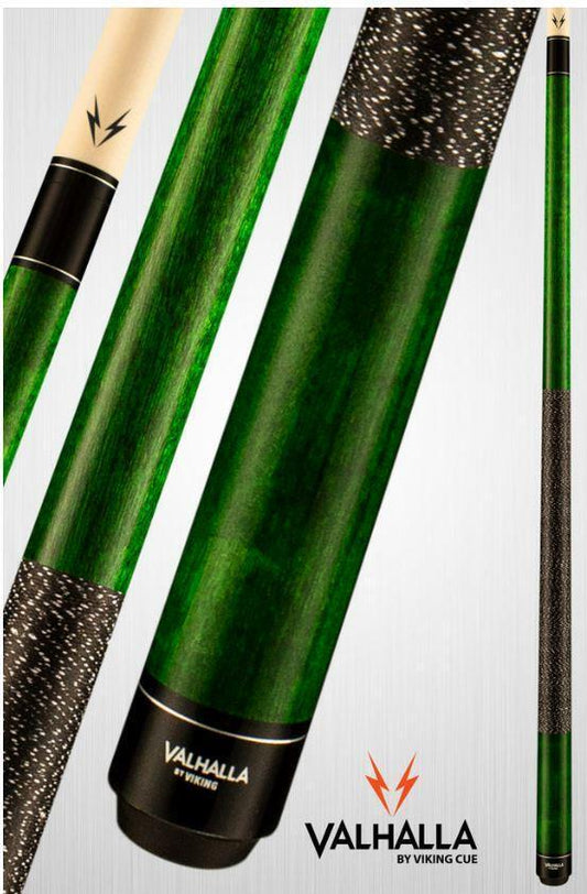 Viking Valhalla Pool Cue VA115 Green Billiards Stick! Lifetime Warranty! 