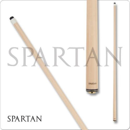 Spartan SPR02 Pool Cue Birdseye Maple Wrapless 12.75mm Low Deflection Shaft