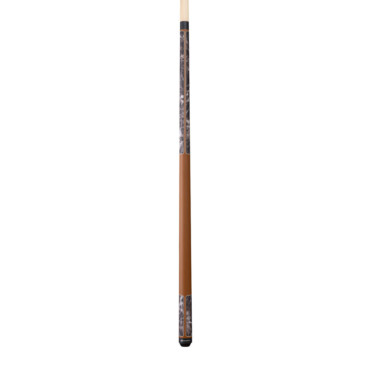 Players G4146 Brown Marble with Matte Brown Wrapless Cue! Free Shipping!