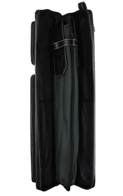 Triple 60 Fedor Gorst 4X8 Custom Crocodile Leather Butterfly Soft Cue Case-Black