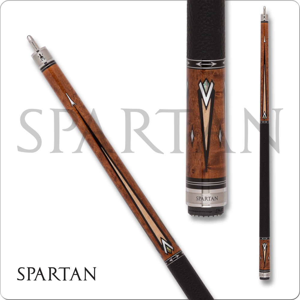 Spartan SPR09 Pool Cue Birdseye Maple Leather Wrap 12.75 mm Shaft! Free Shipping