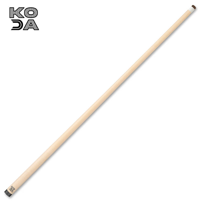 KODA KD47PK Matte Black & Pink Pool Cue | 12.5mm Shaft | No‑Wrap |Low Deflection