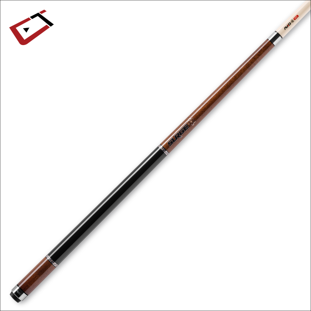 Cuetec AVID Surge Break Cue Brown Stain Pool Billiard Cue Stick 19oz