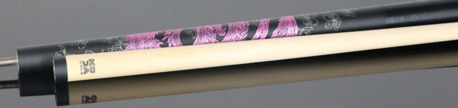 KODA Pink Dragon Graphic Pool Cue - KDV15PK - FREE SHIPPING! 19 oz  12.75mm