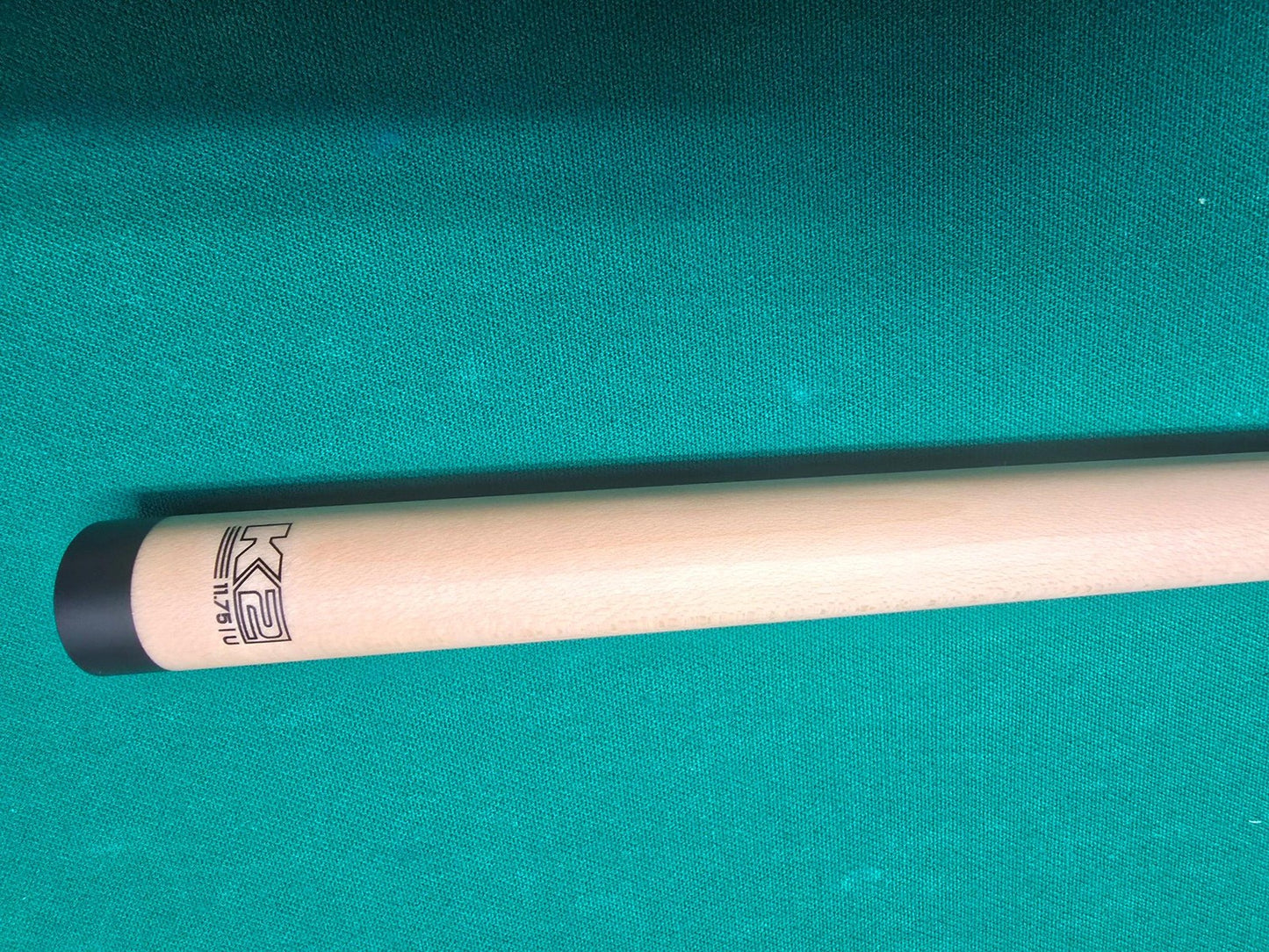 K2 Pool Cue Shaft Low Deflection 11.75MM Tiger Everest Tip! Uniloc Joint