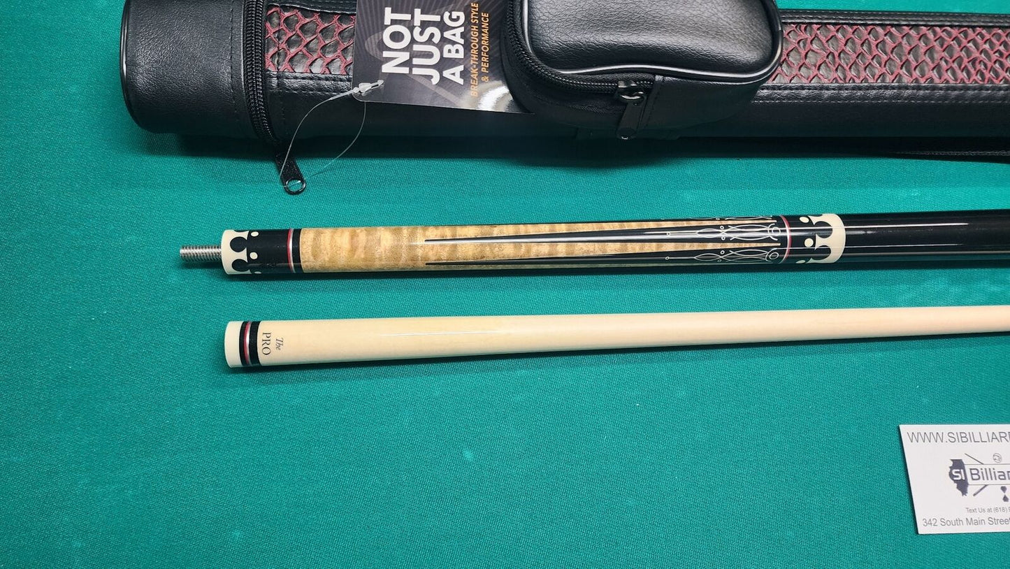 Meucci 21st Century 1 Pool Cue 19oz w/ 12.5mm Pro Shaft! Free Hard Case!