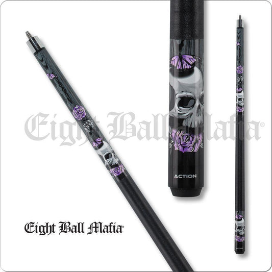 Eight Ball Mafia EBM14 Billiard Pool Cue Stick 19oz Free Shipping!!