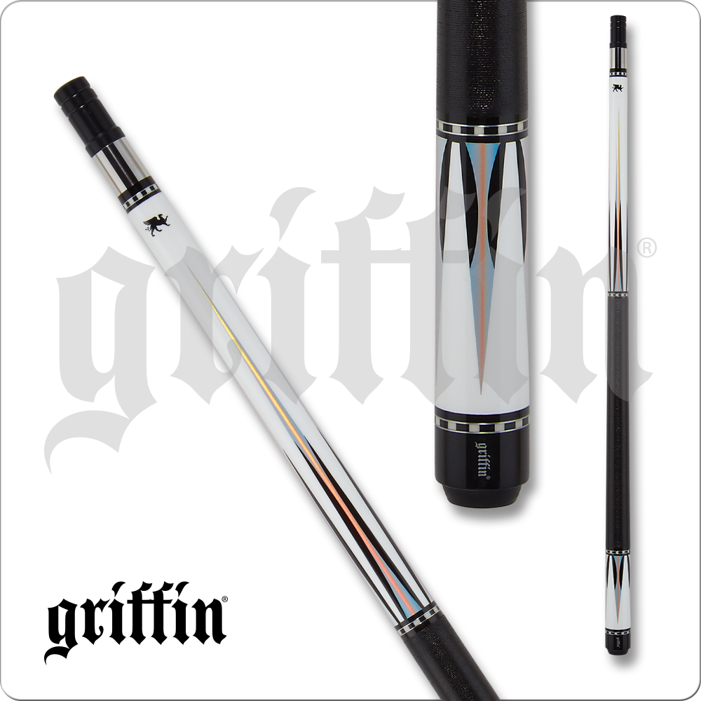 Griffin GR63 Pool Cue w/ Joint Protectors & FREE Shipping 19oz 